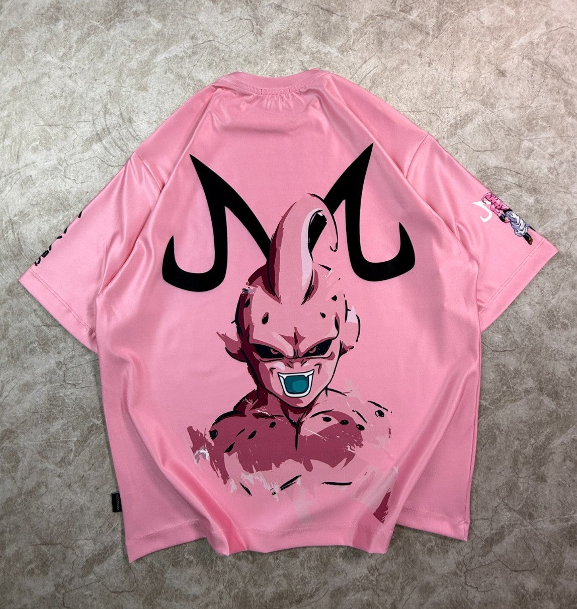 Camiseta OverSize DBZ Pequeño Buu Rostro