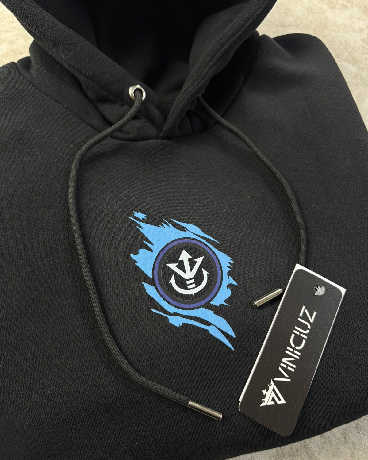 Buzo Negro Majin Vegeta Blue