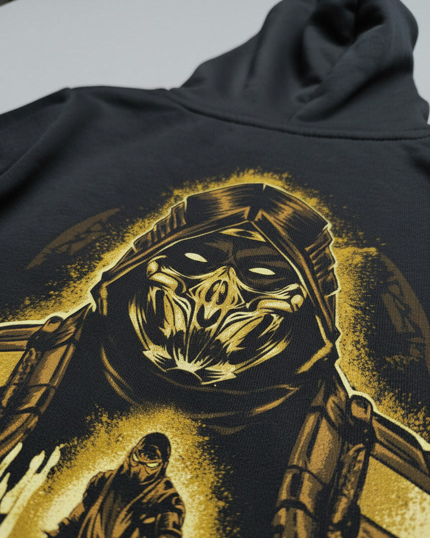 Buzo Hombre Escorpion Mortal Kombat