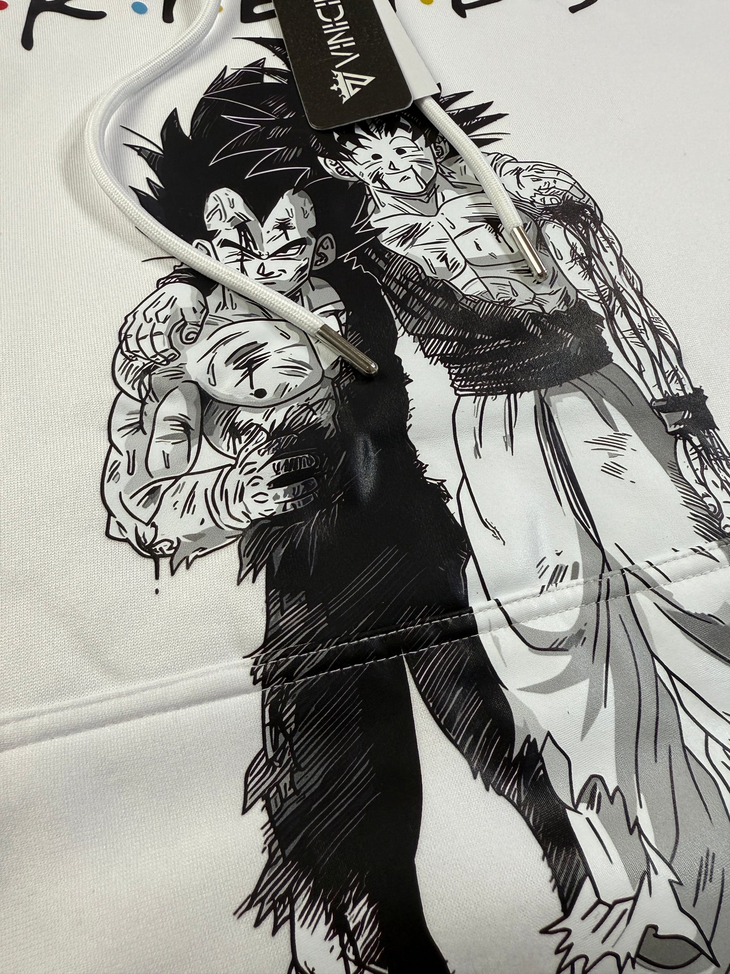 Buzo Con Capucha Goky y Vegeta Friends