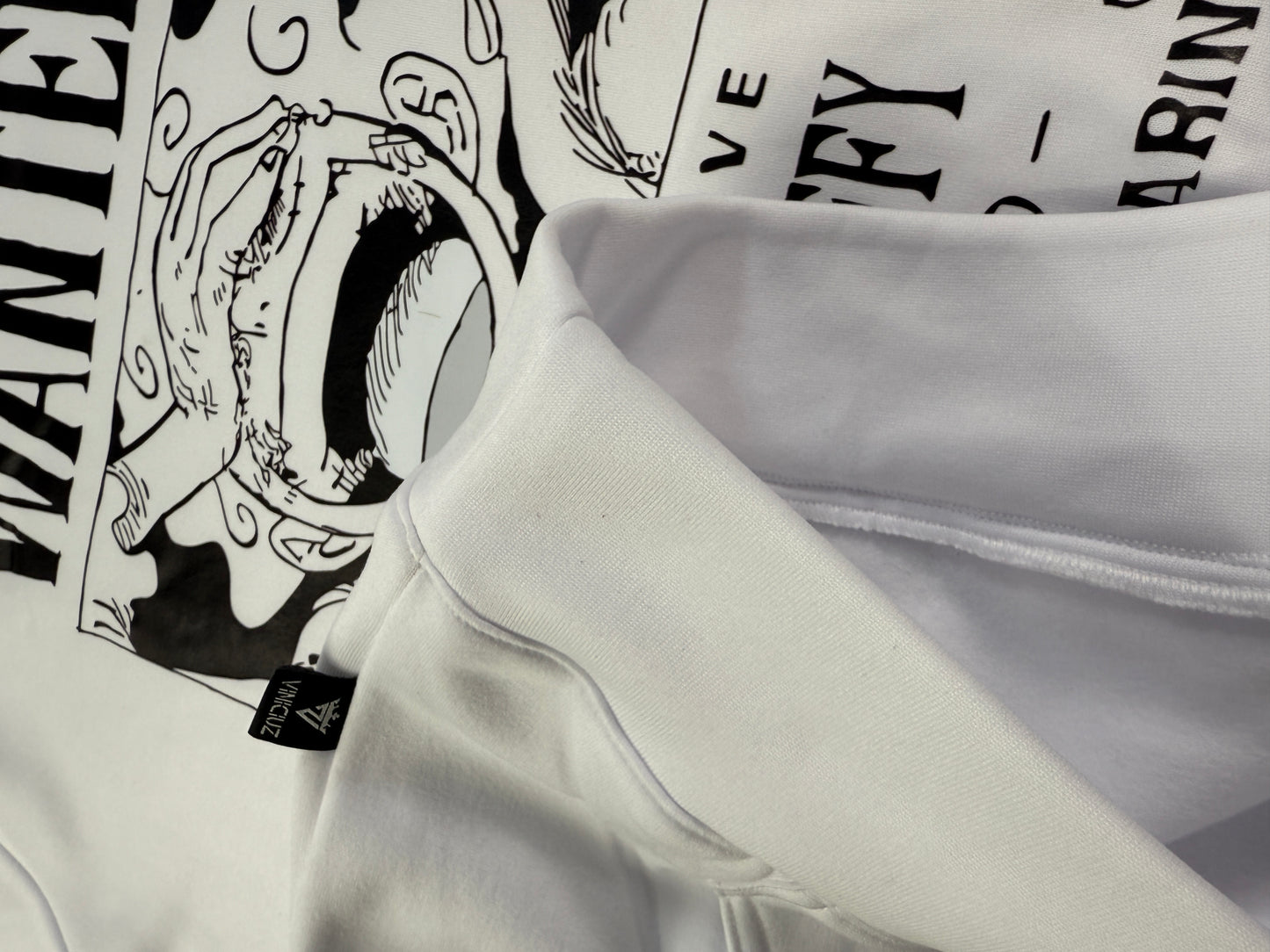 Buzo Con Capucha One Piece Wanted