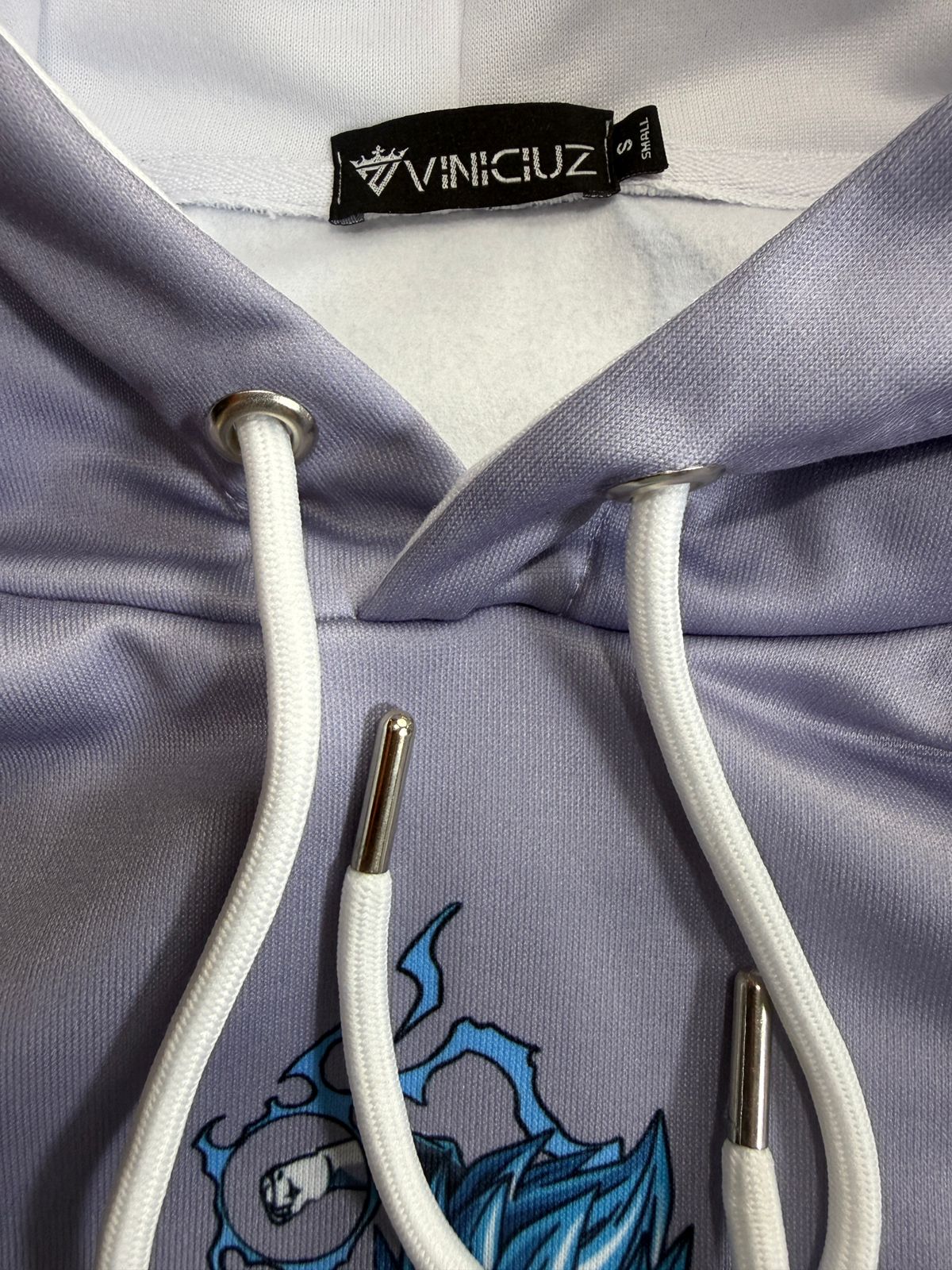 Buzo Con Capucha DBZ Vegeta Nivel Dios