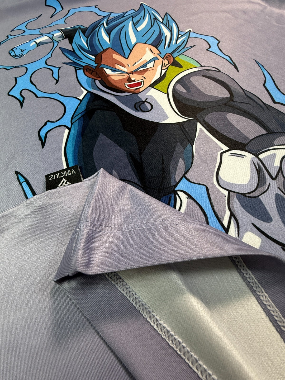 Camiseta OverSize DBZ Vegeta Nilvel Dios