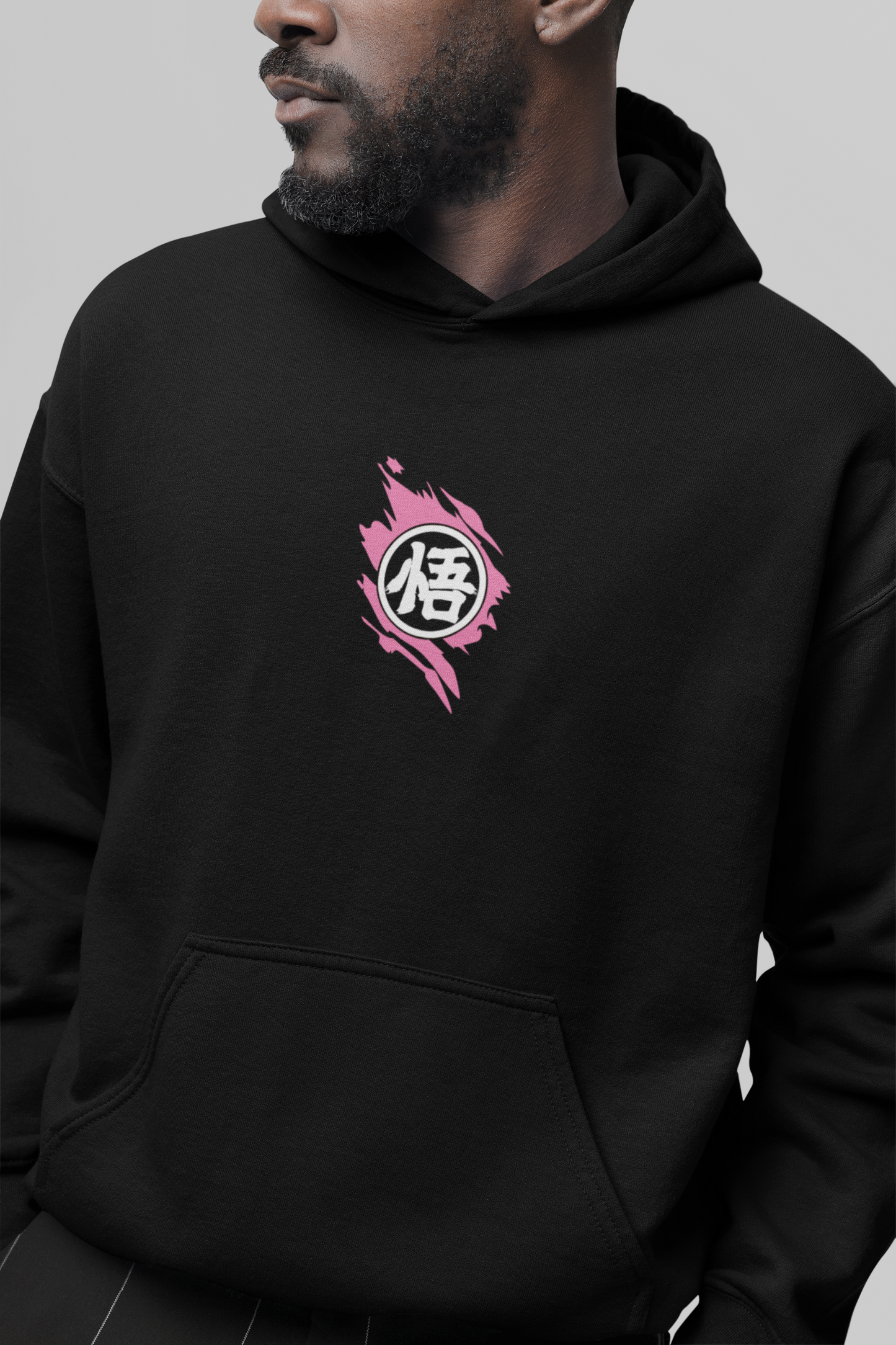 Buzo Con Capucha Negro Goku Black