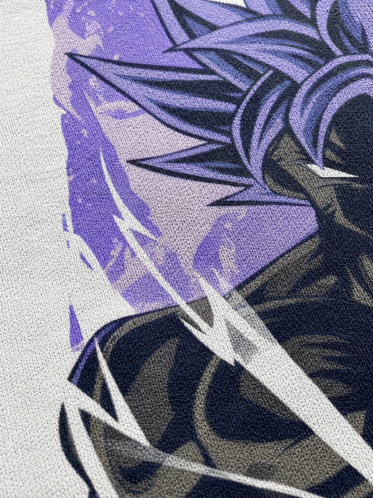 Buzo Hombre Goku Purple God Mode
