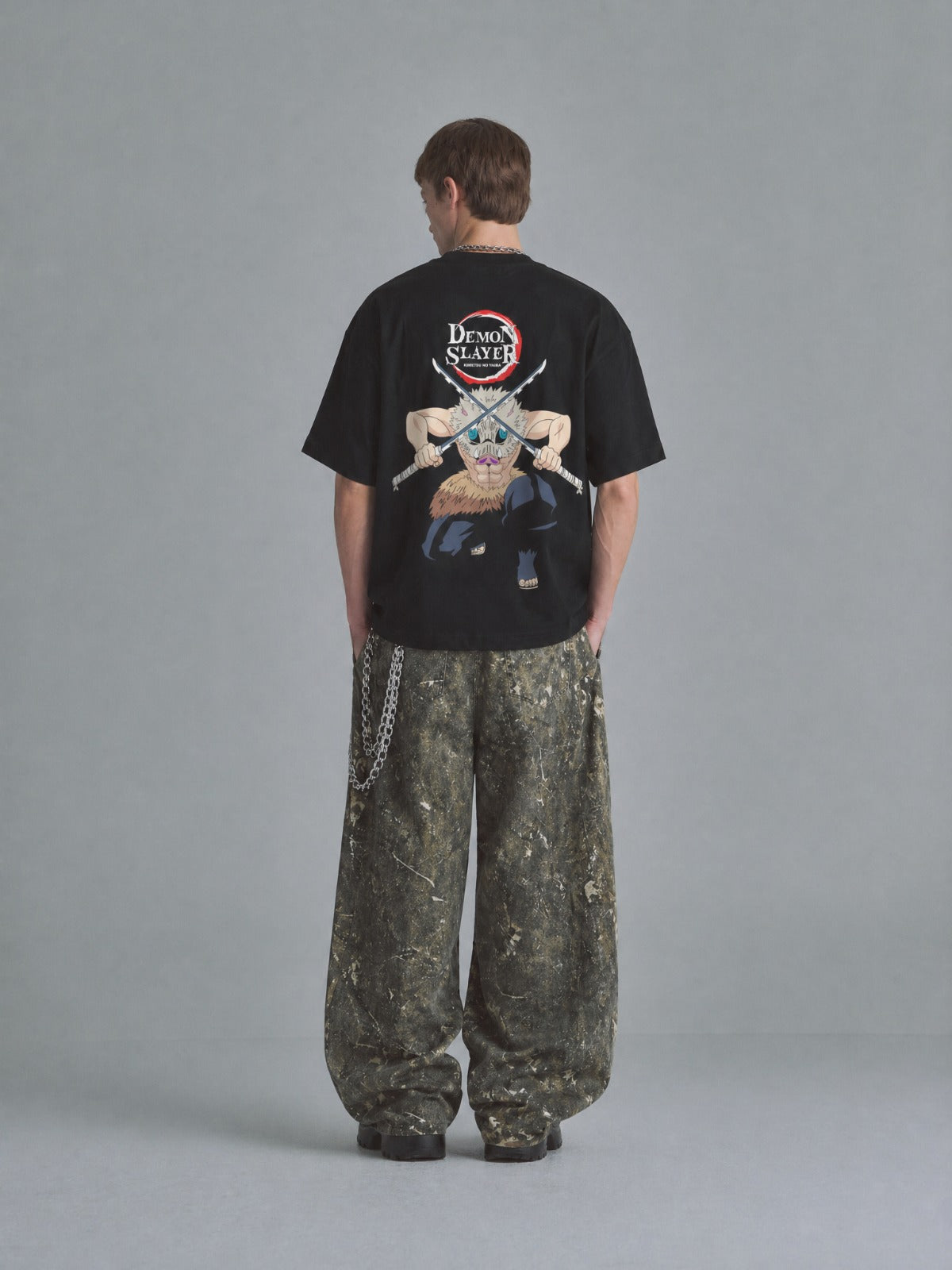 Camiseta OverSize Demon Slayer Inosuke Hashibira