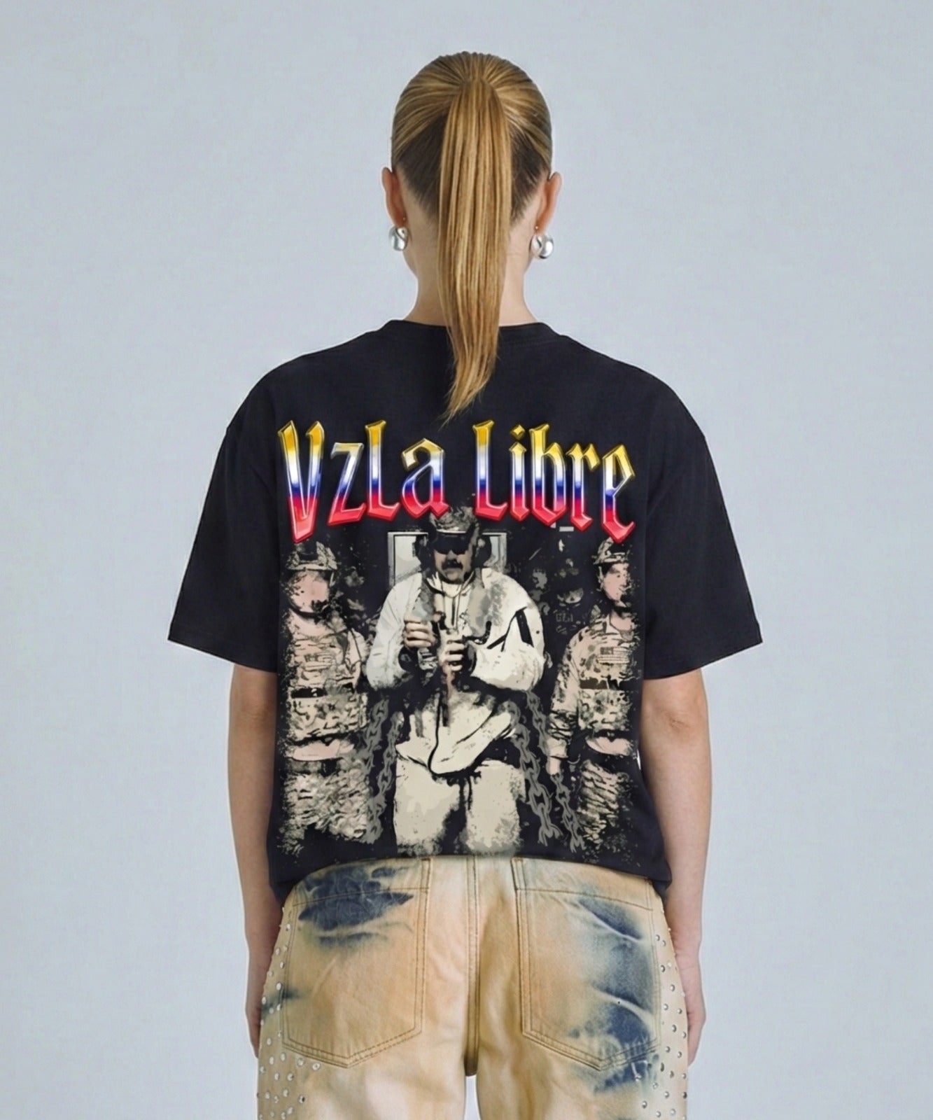 Camiseta Mujer VNZL Libre