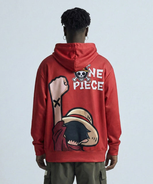 Buzo Con Capucha One Piece Monkey D