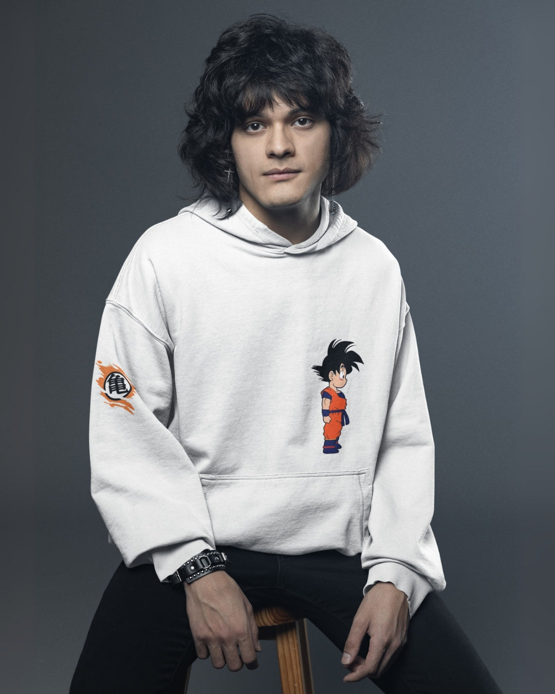 Buzo Con Capucha Pareja Goku