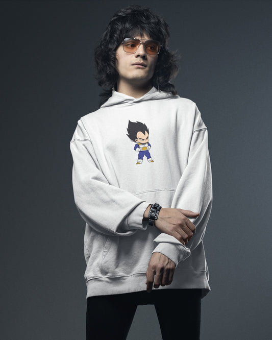 Buzo Con Capucha Pareja Vegueta Blanco