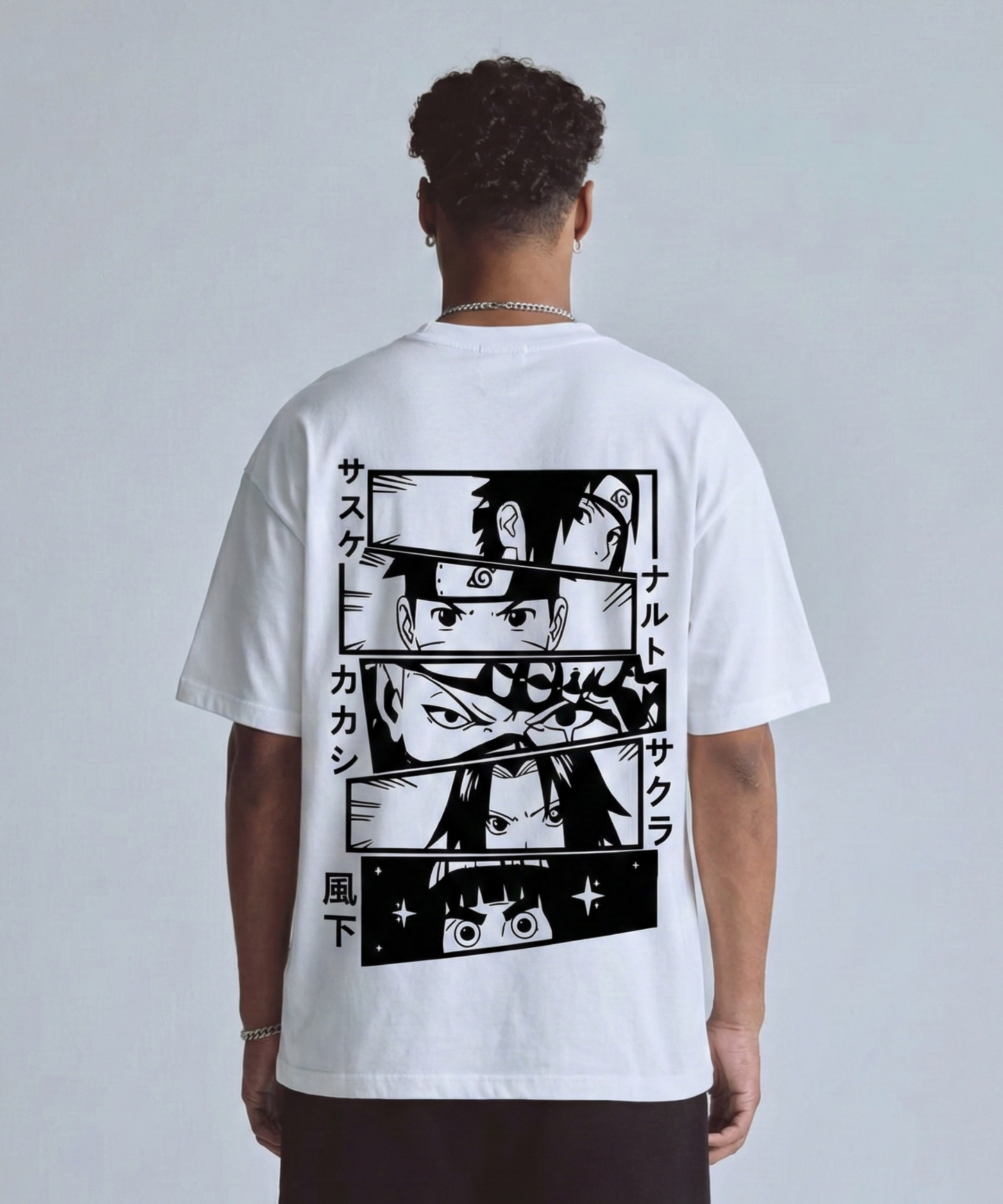 Camiseta Naruto Canva Ojos