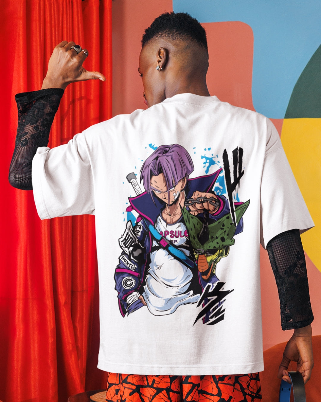 Camiseta OverSize Future Trunks