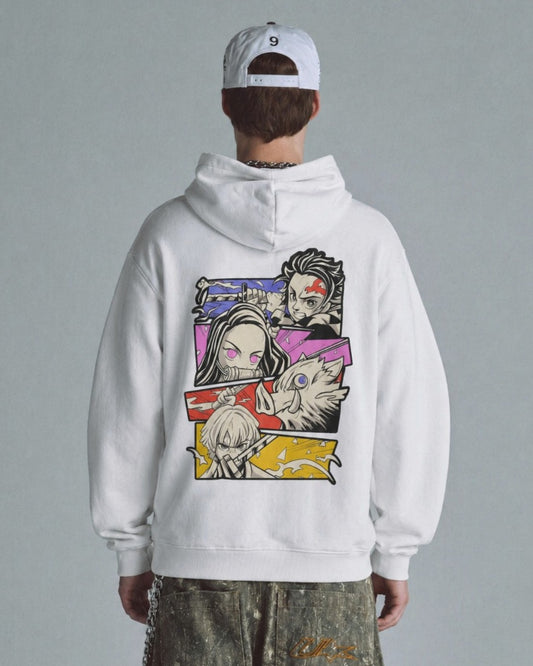 Buzo Con Capucha Hombre Demon Slayer Canva