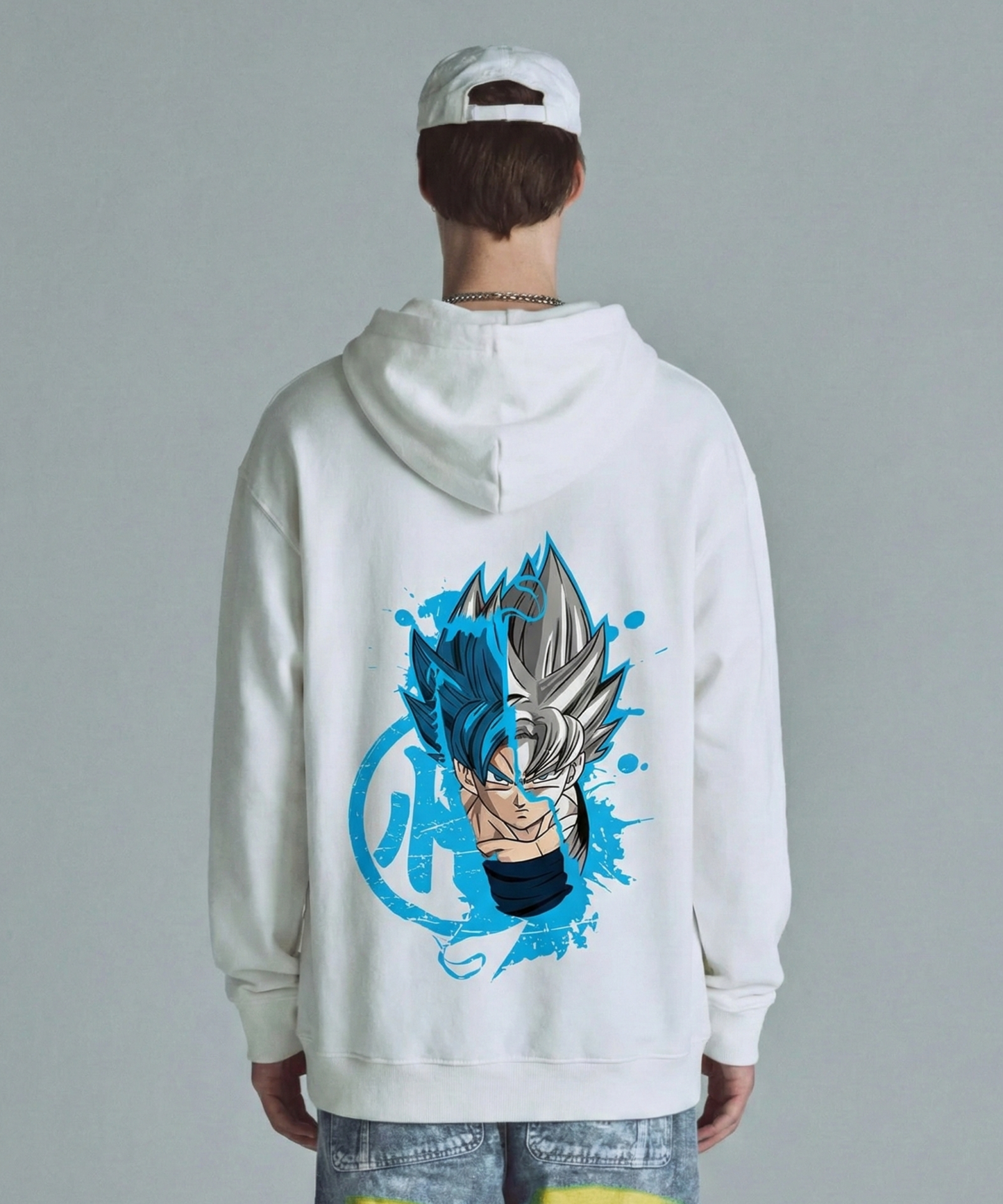 Buzo Goku Rostro Blue