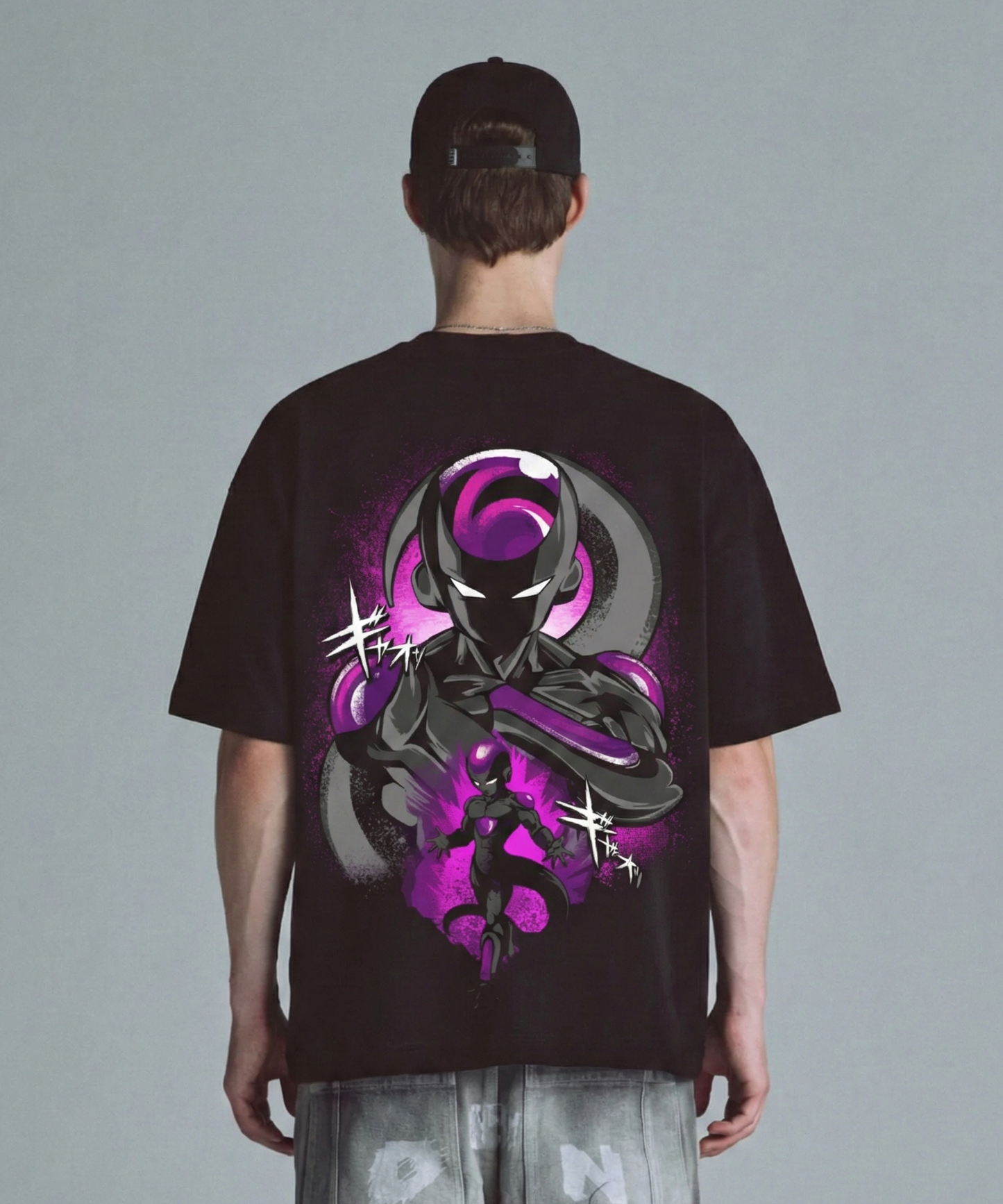 Camiseta OverSize Frezzer DBZ Morado