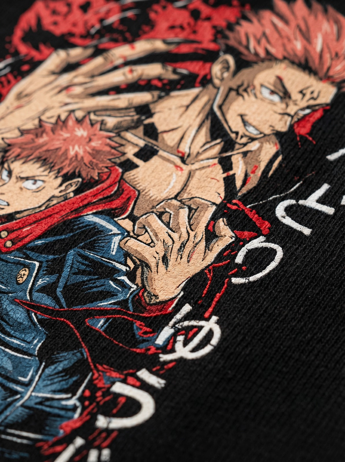 Camiseta OverSize Jujutsu Kaisen Yuji Doble