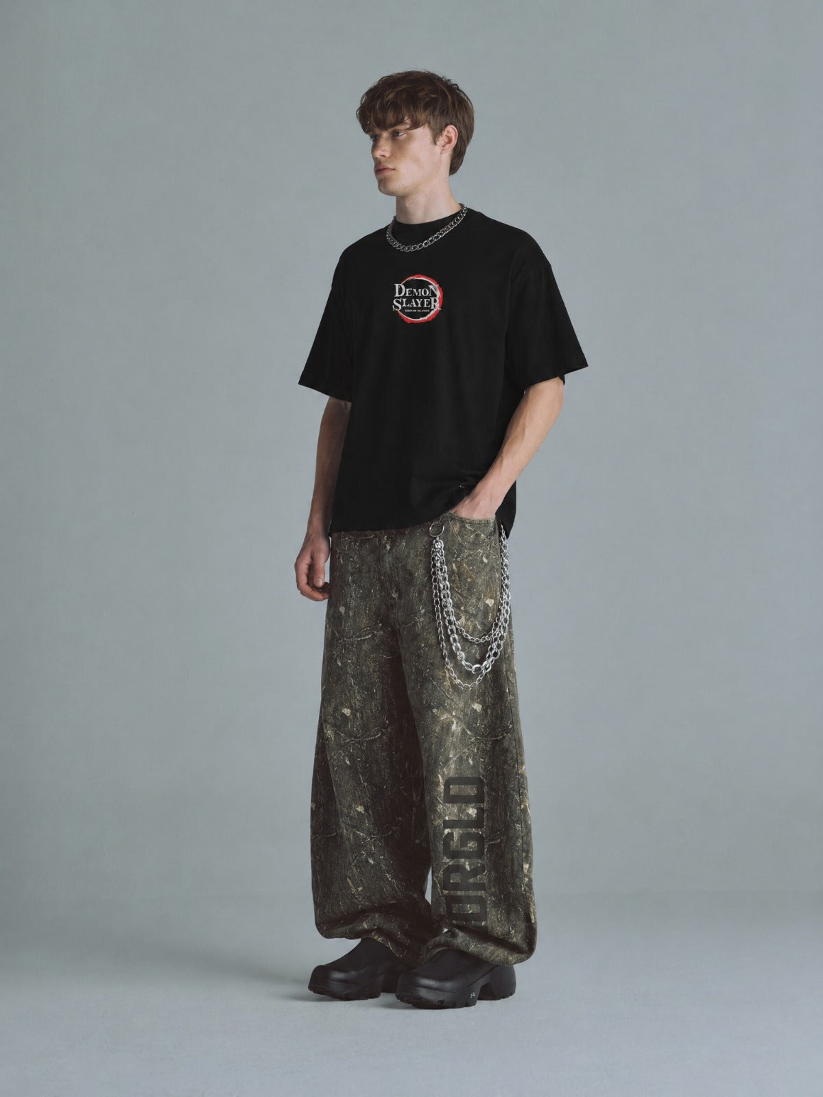 Camiseta OverSize Demon Slayer Inosuke Hashibira