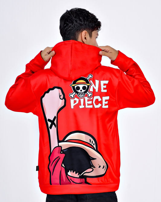 Buzo Con Capucha One Piece Monkey D