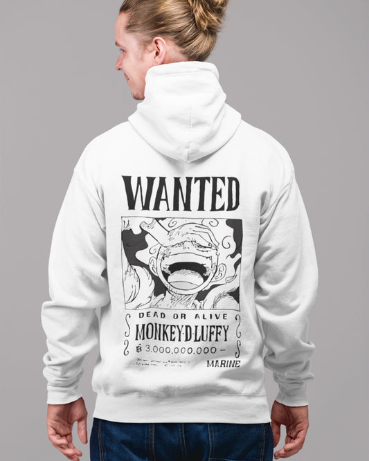 Buzo Con Capucha One Piece Wanted