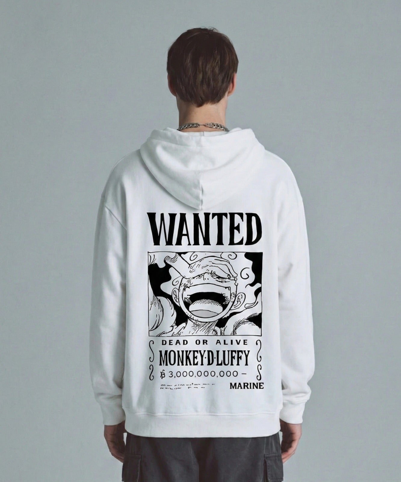 Buzo Con Capucha One Piece Wanted