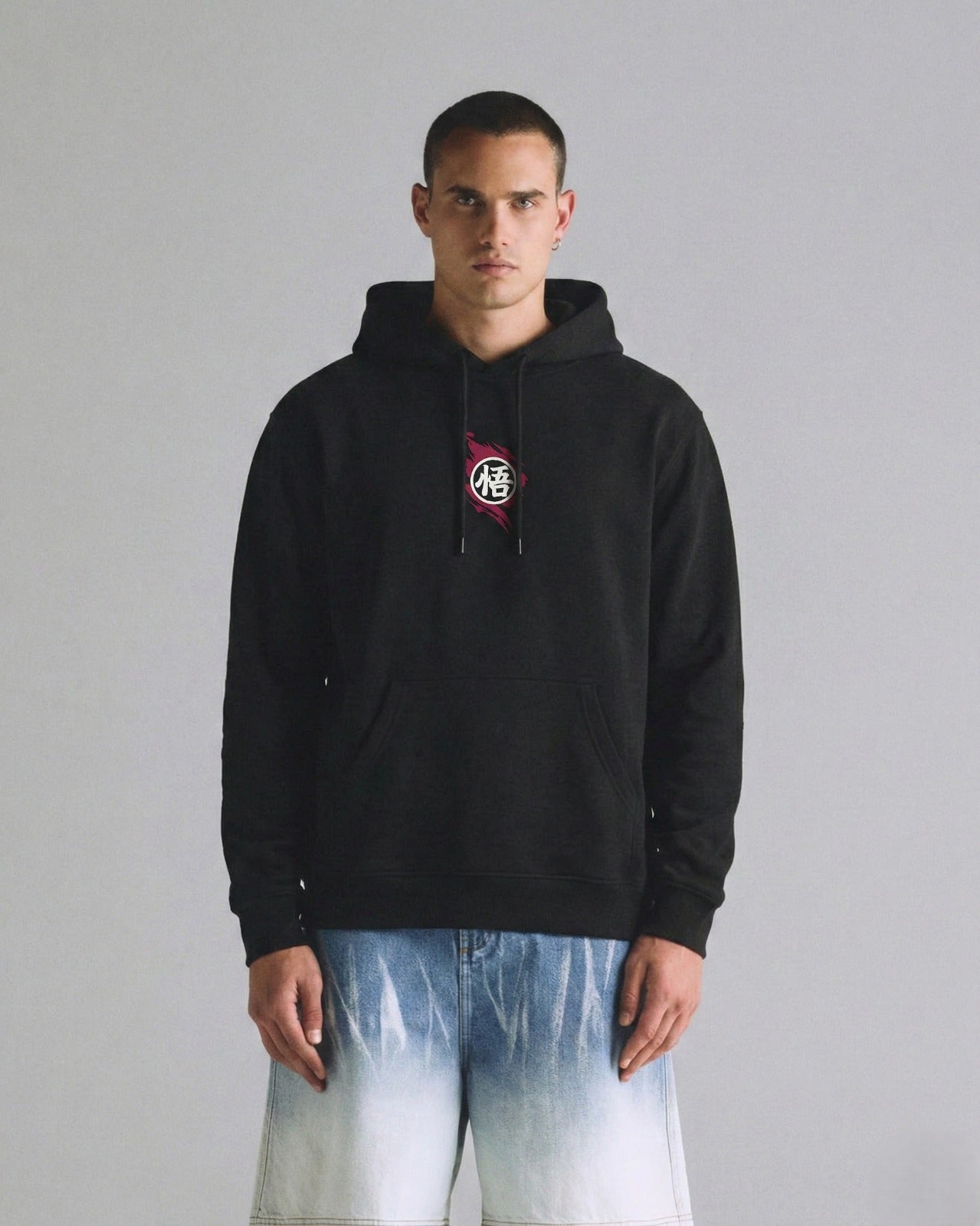 Buzo Con Capucha Negro Goku Black