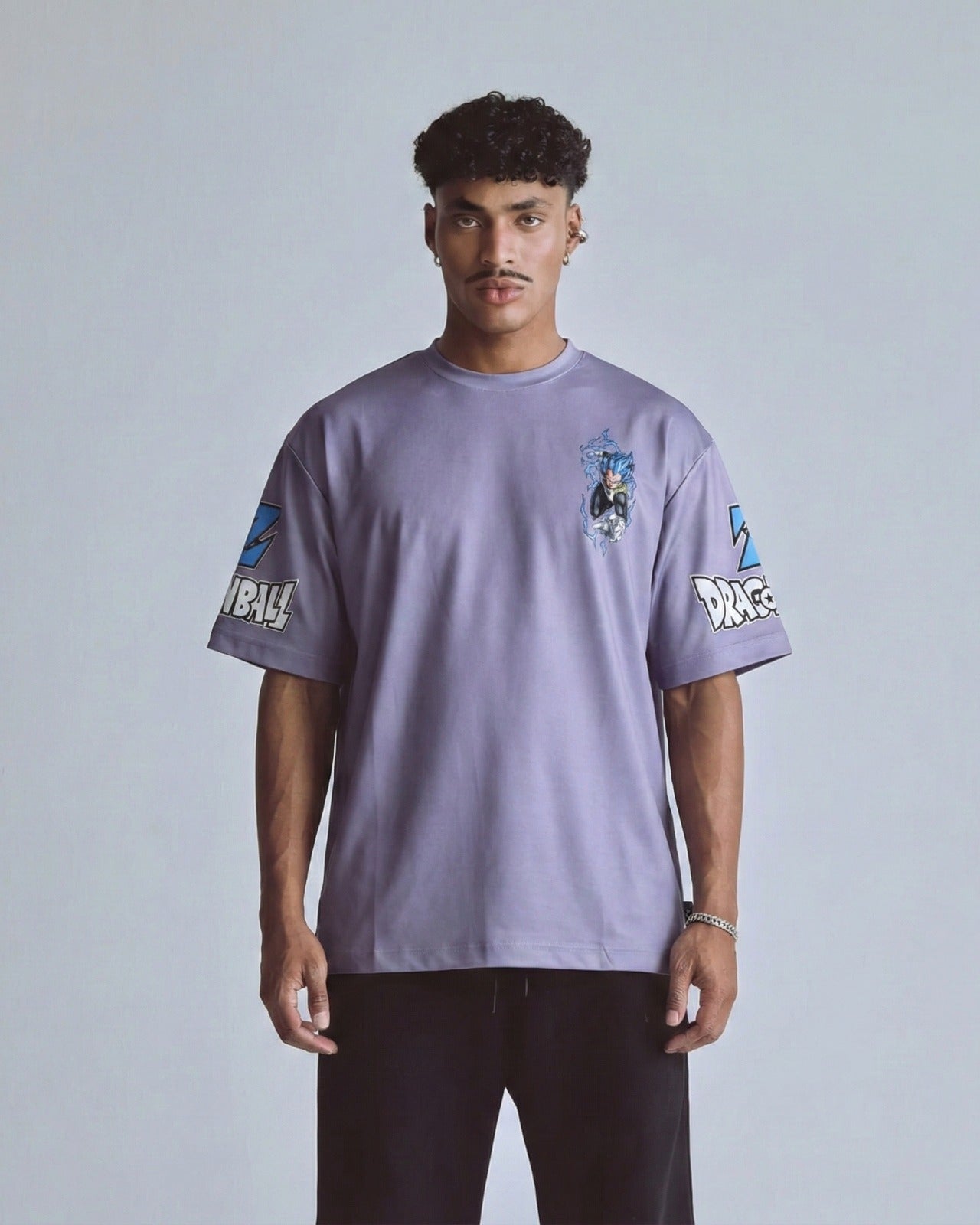 Camiseta OverSize DBZ Vegeta Nilvel Dios