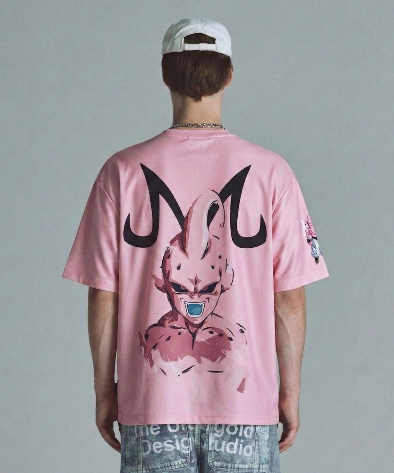 Camiseta OverSize DBZ Pequeño Buu Rostro