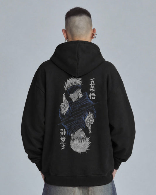 Buzo Con Capucha Jujutsu Kaisen Satoru Gojo Dos Caras