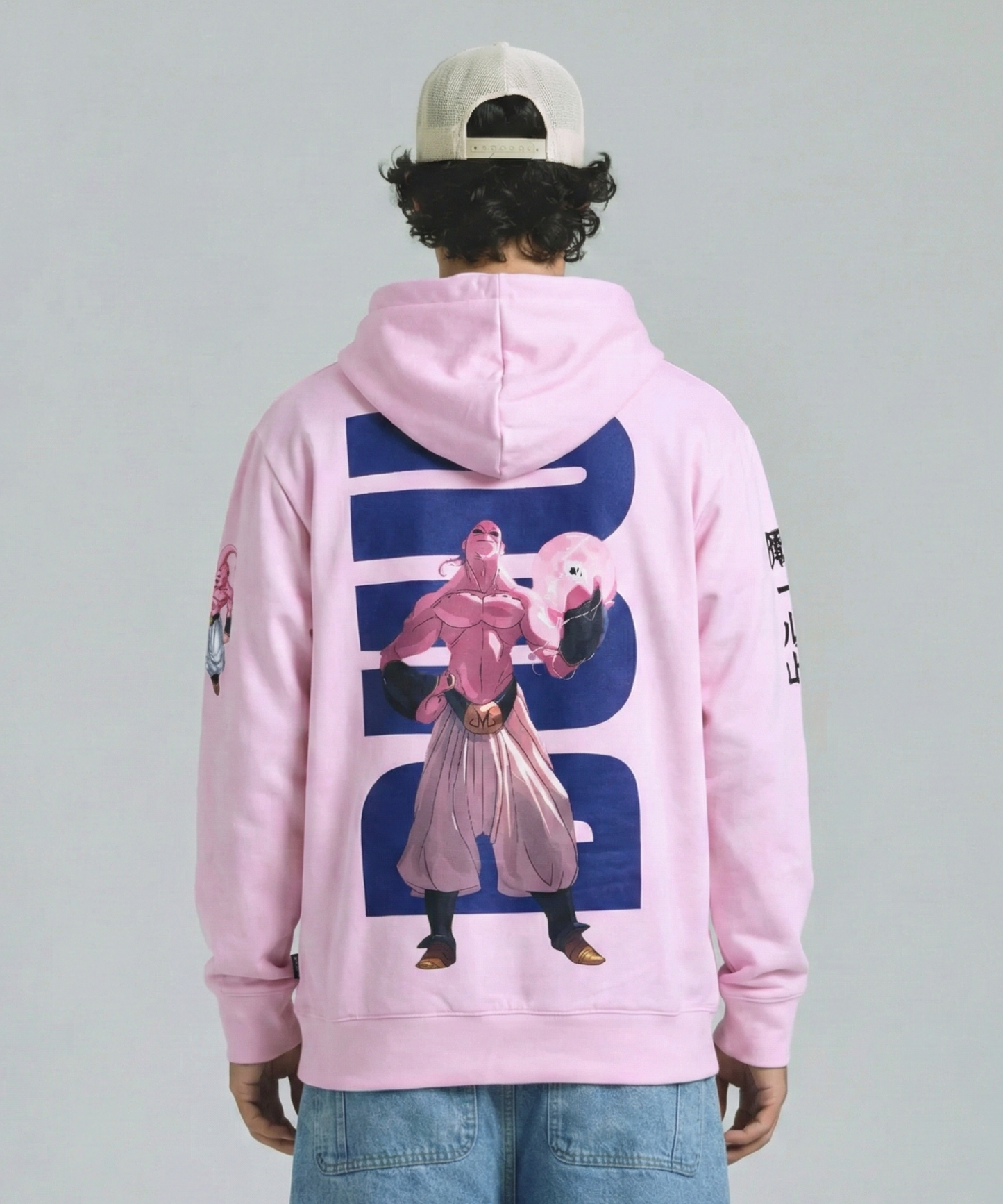 Buzo Con Capucha DBZ Super Buu