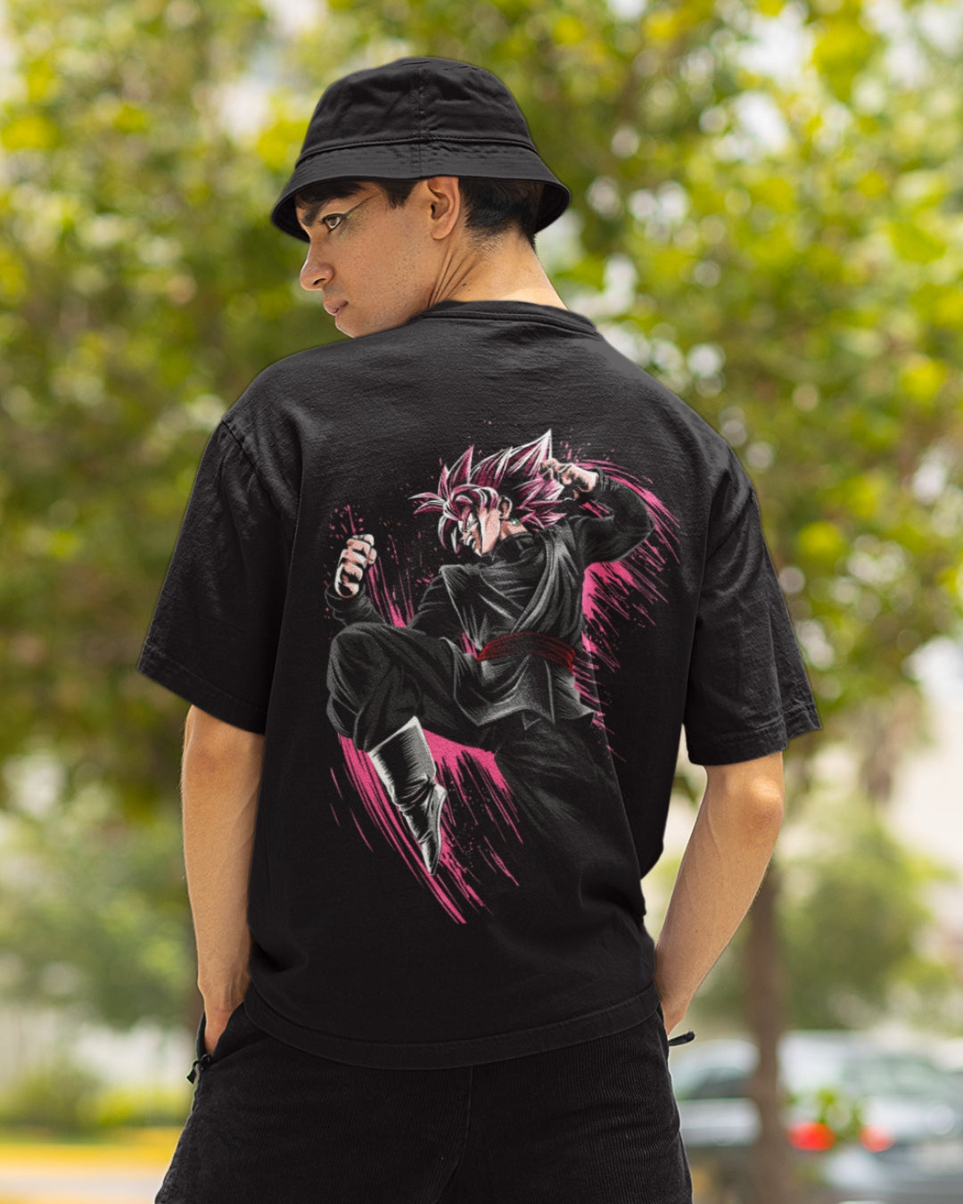 Camiseta OverSize Goku Black