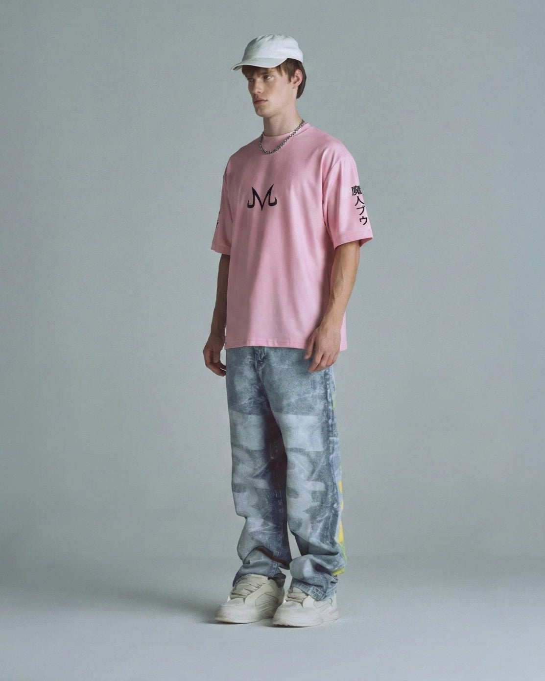 Camiseta OverSize DBZ Pequeño Buu Rostro