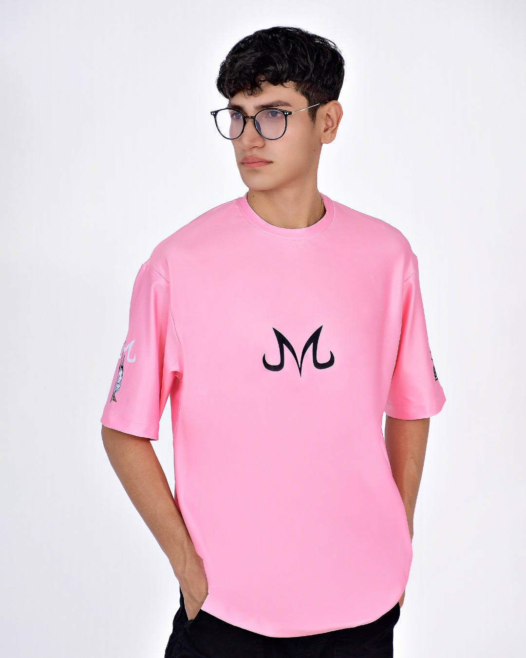 Camiseta OverSize DBZ Pequeño Buu Rostro