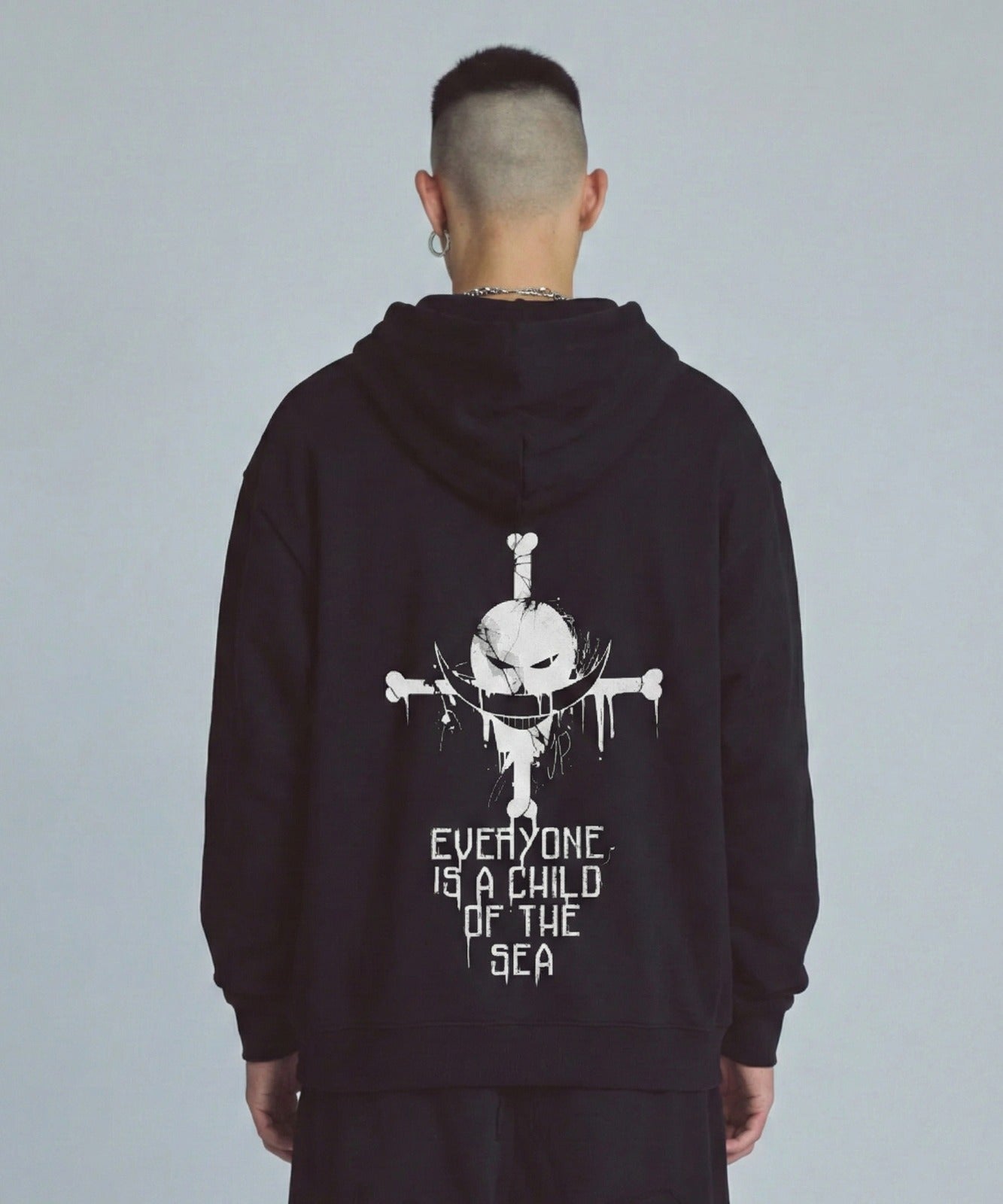 Buzo Con Capucha One Piece Simbolo
