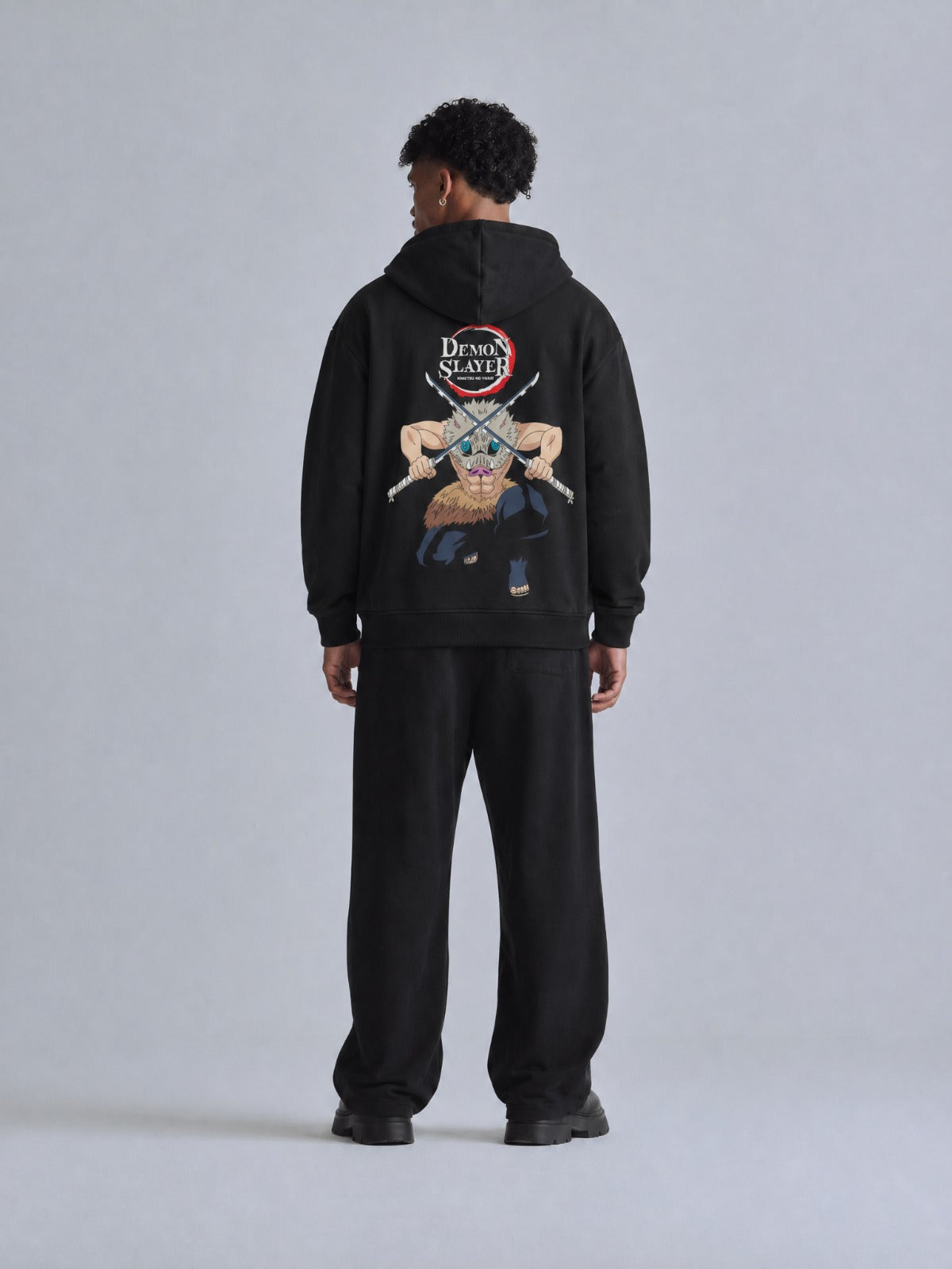 Buzo Con Capucha Hombre Demon Slayer Inosuke Hashibira