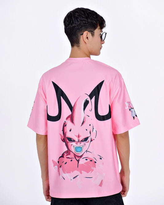 Camiseta OverSize DBZ Pequeño Buu Rostro