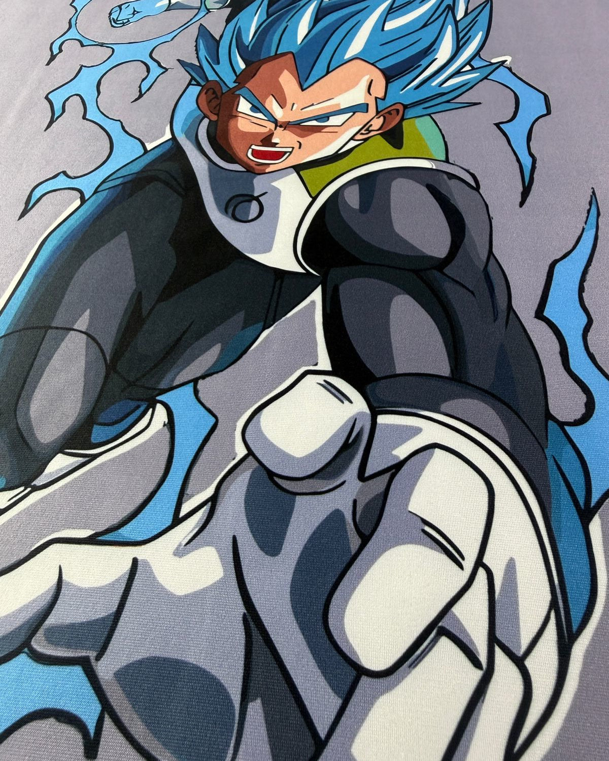 Camiseta DBZ Vegeta Nivel Dios