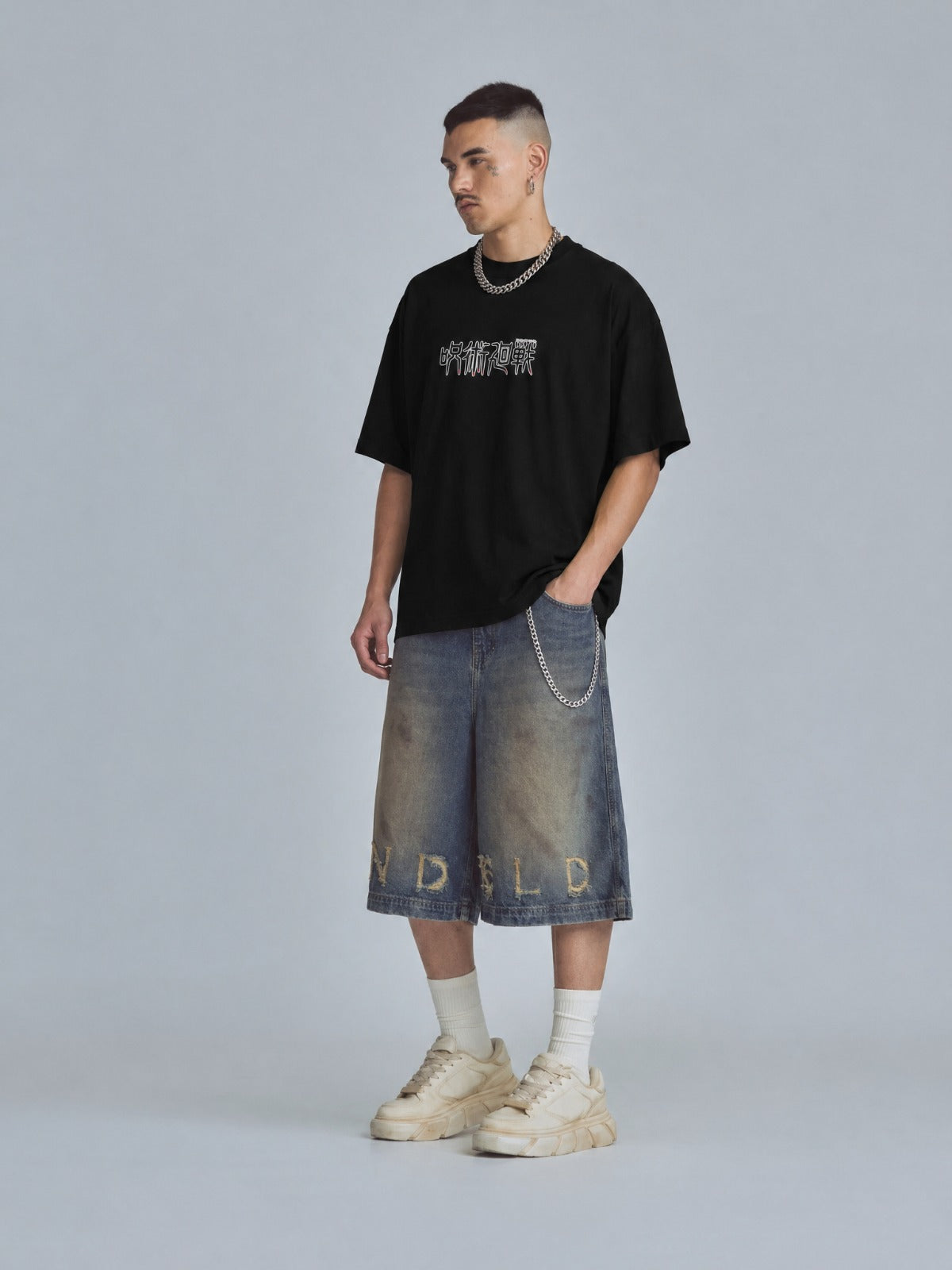 Camiseta OverSize Jujutsu Kaisen Yuji Doble