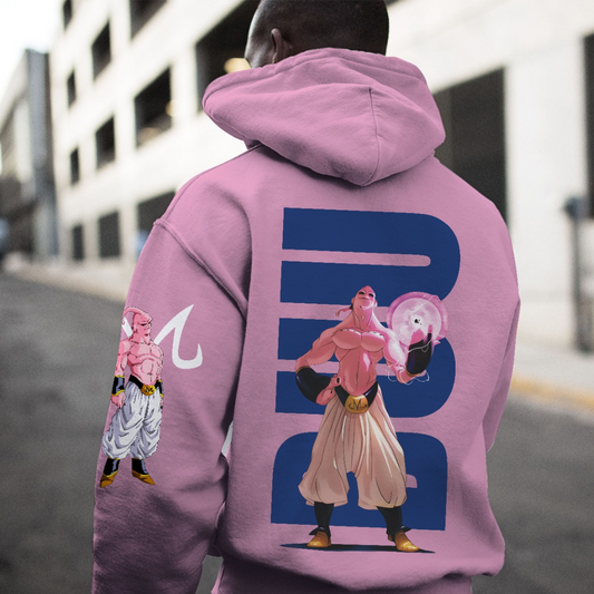 Buzo Con Capucha DBZ Super Buu