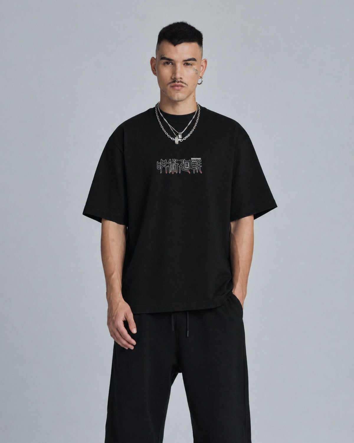 Camiseta Jujutsu Kaisen Satoru Gojo Rojo
