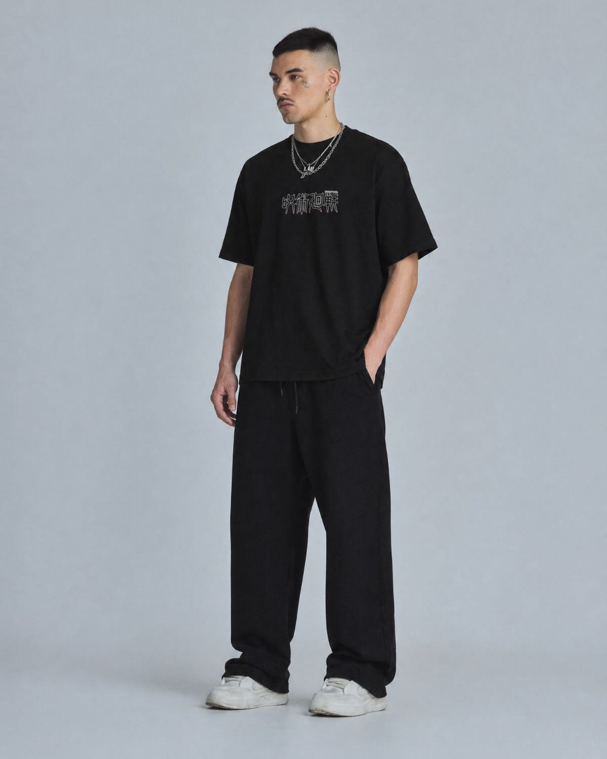 Camiseta Jujutsu Kaisen Satoru Gojo Rojo