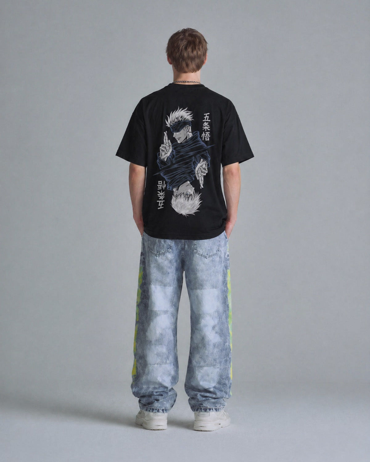 Camiseta Jujutsu Kaisen Satoru Gojo Dos Caras