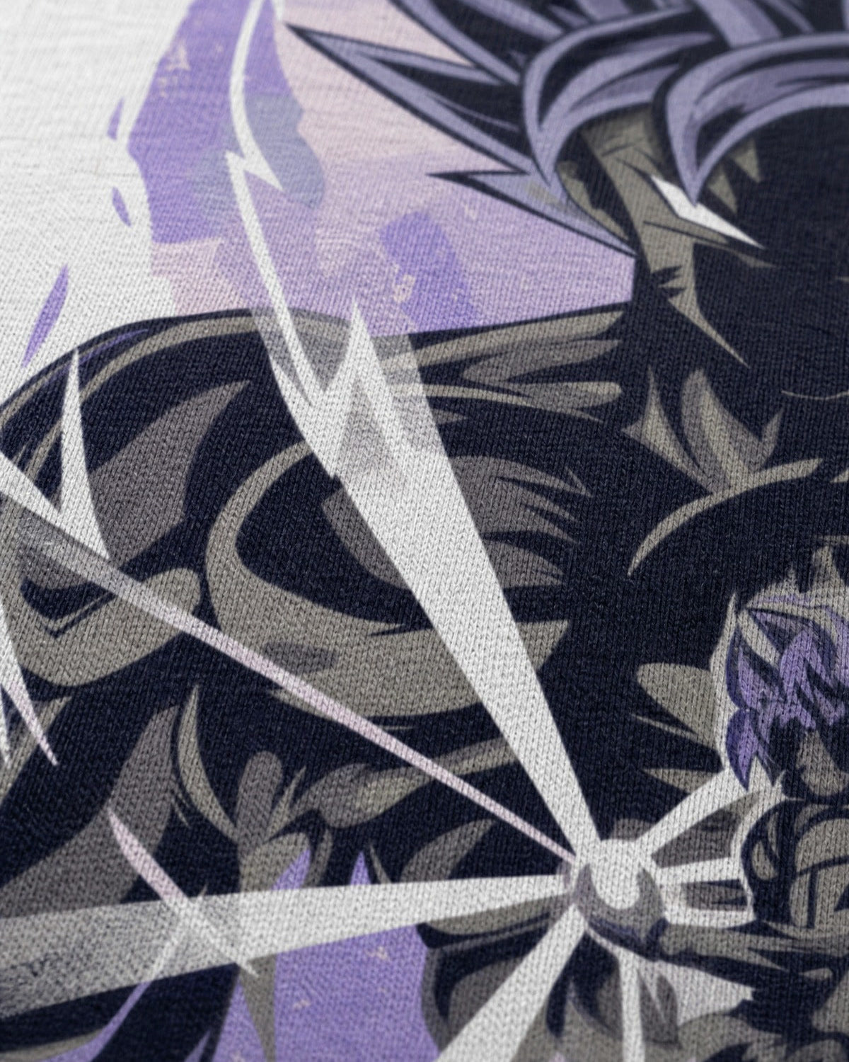 Camiseta Hombre Goku Purple God Mode