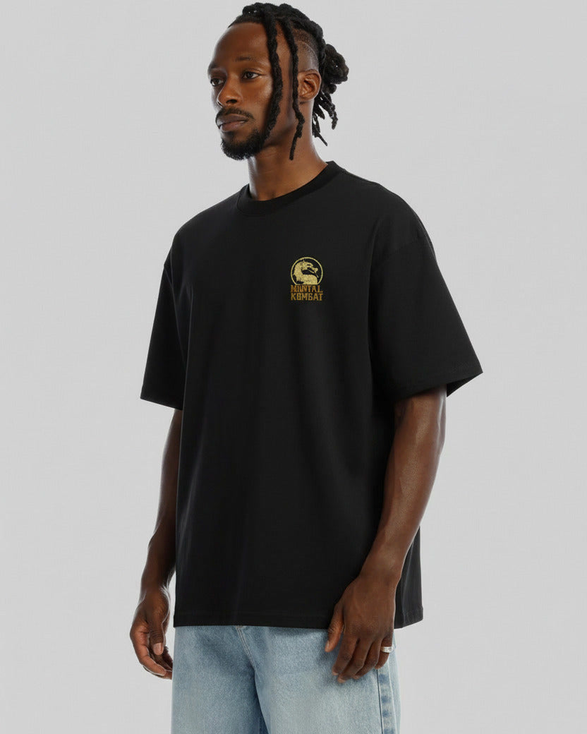 Camiseta Hombre Escorpion Mortal Kombat