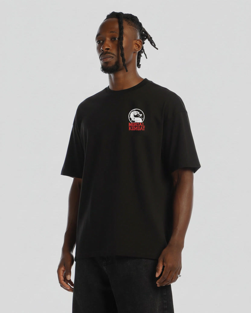 Camiseta Hombre Escorpion Red Mortal Kombat