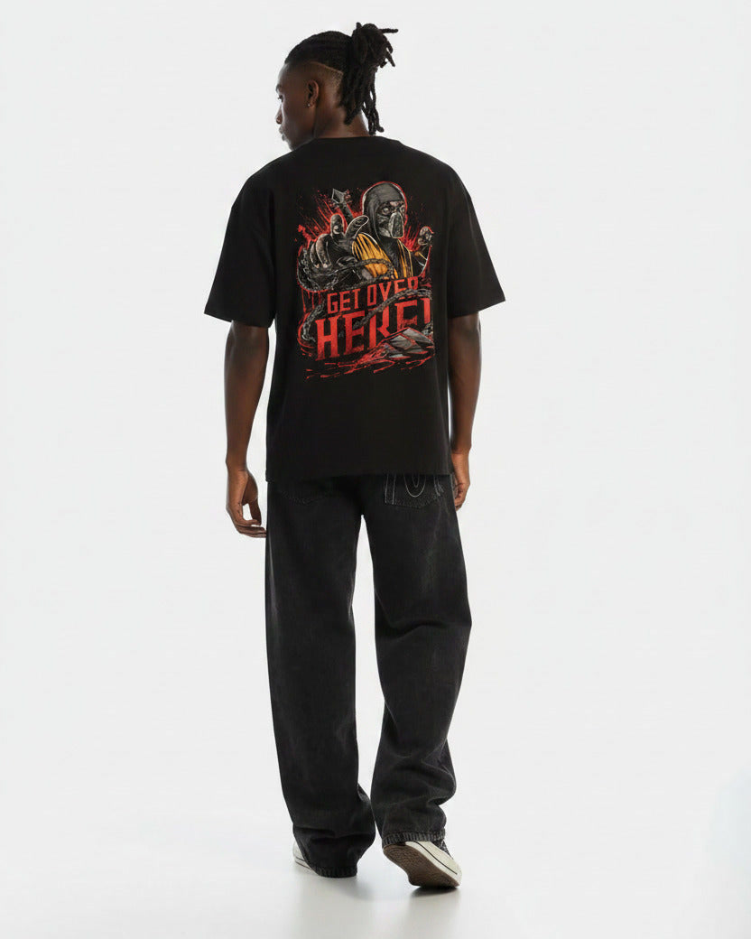 Camiseta Hombre Escorpion Red Mortal Kombat