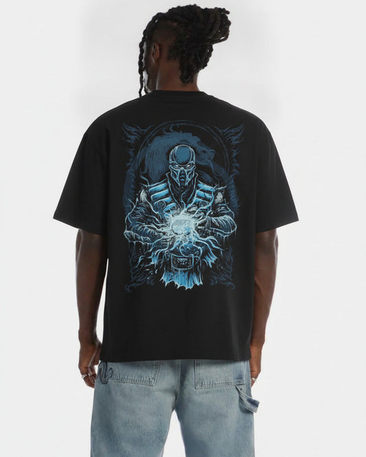 Camiseta Hombre Sub Zero Mortal Kombat