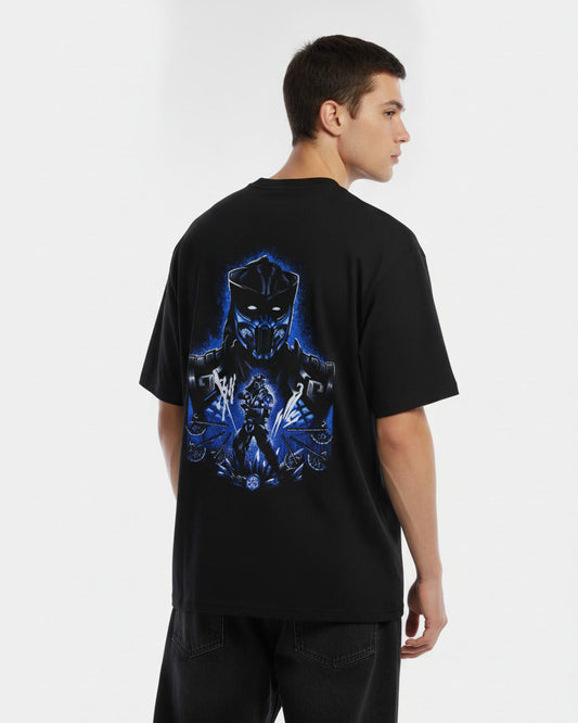 Camiseta Hombre Sub Zero Blue Mortal Kombat