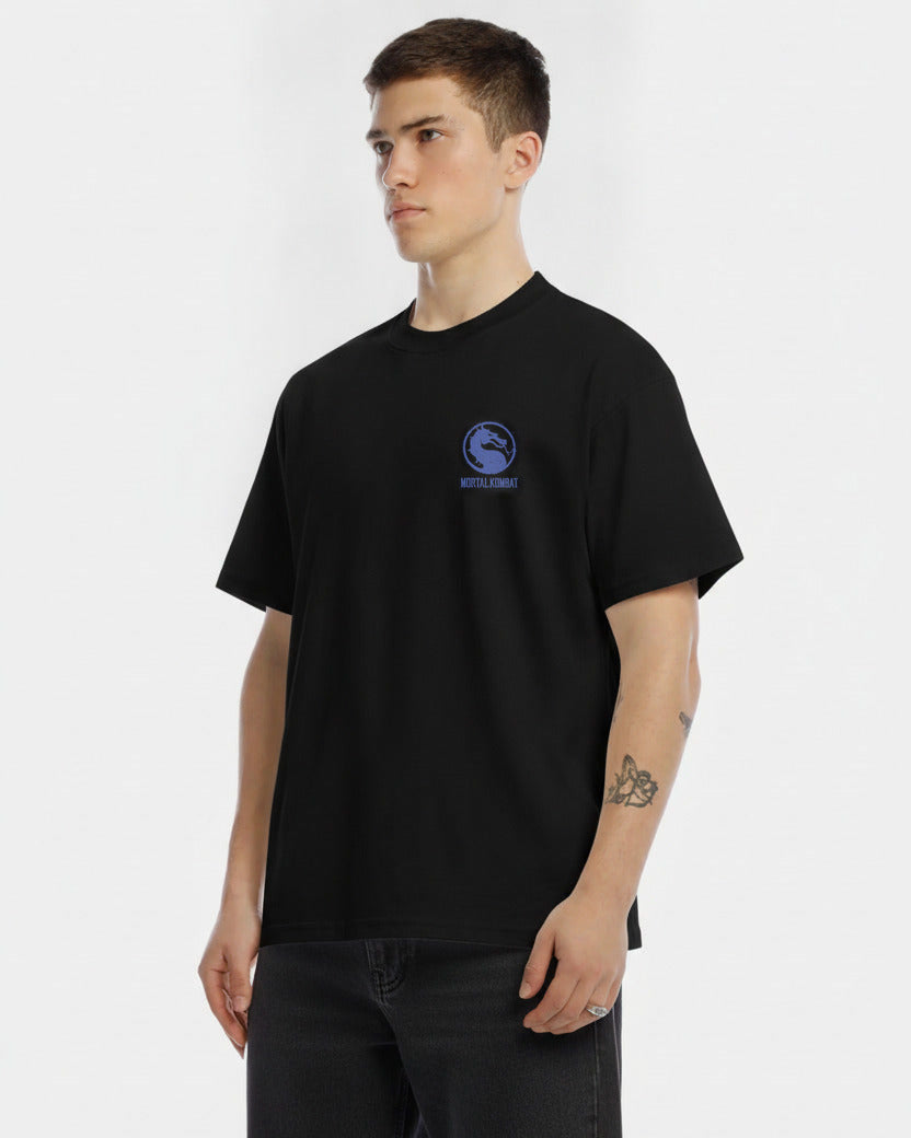 Camiseta Hombre Sub Zero Blue Mortal Kombat
