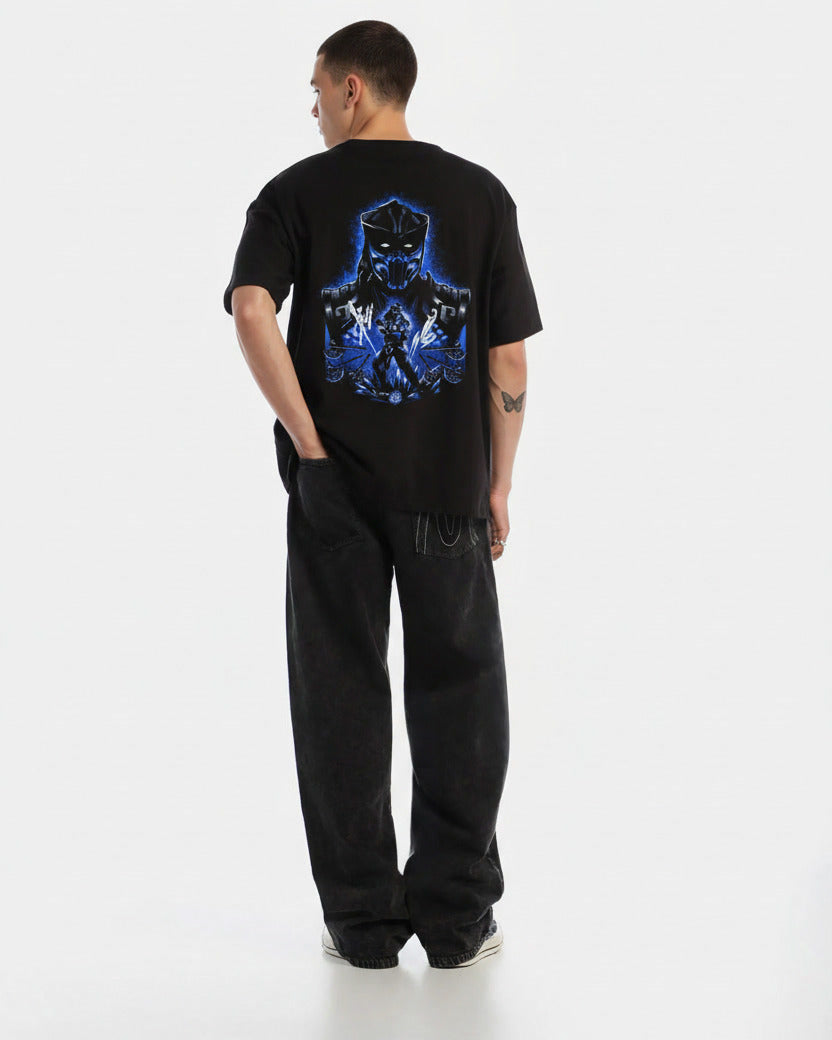 Camiseta Hombre Sub Zero Blue Mortal Kombat