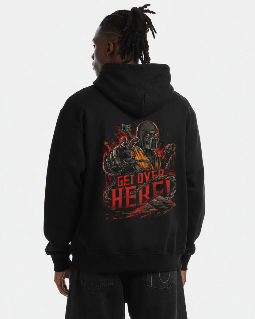 Buzo Hombre Escorpion Red Mortal Kombat